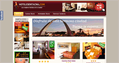 Desktop Screenshot of hotelesentacna.com